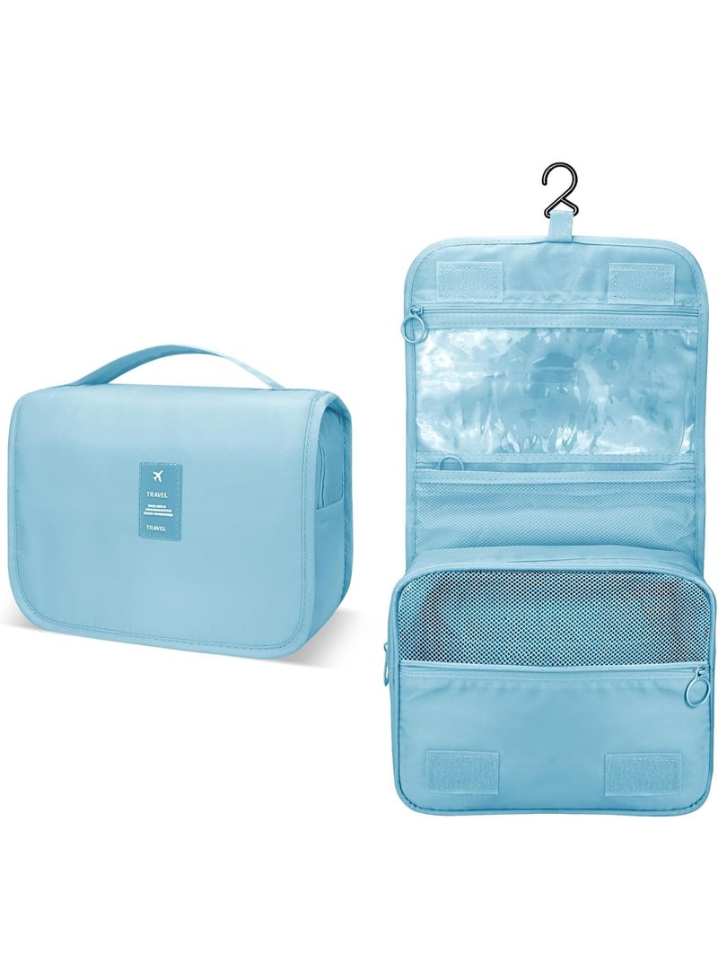Ayshaly Hanging Travel Toiletry Bag for Men & Women - Waterproof Organizer with Hook for Gym, Camping & Business Trips - Image 1