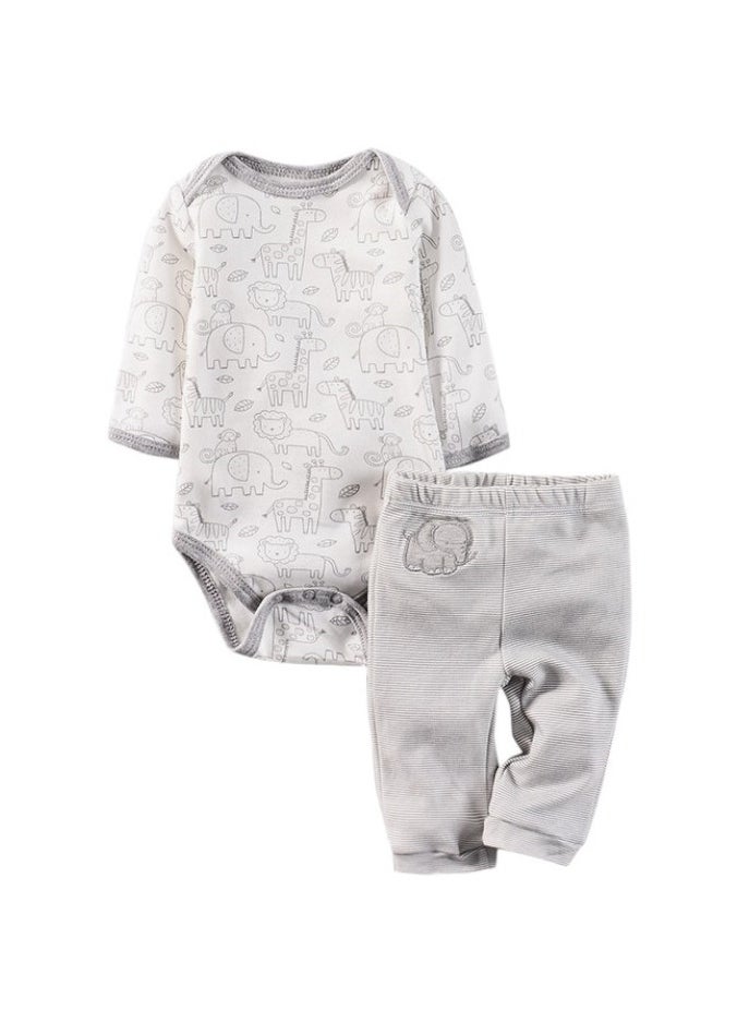 Bambimici Giraffe Bodysuit Long Sleeve & Pyjama with Hat Set - Grey - pzsku/ZF2716D25FF279EB68FEFZ/45/_/1737093035/9165918f-97cd-4a35-8665-539a34b77785