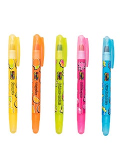 Scentco Smelly Gellies Scented Glidewrite Gel Coloring Sticks Crayons Highlighters 5 Count Gifts For Kids  - Image 5
