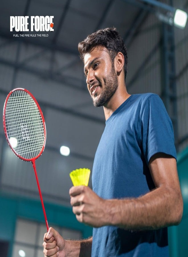 كرات تنس الريشة PUREFORCE، كرات نايلون - كرات تدريب عالية المرونة ومتينة، طيران ثابت، داخلية، مثالية لمباريات الهواة، تدريبات الأندية، والمرح العائلي - Image 3