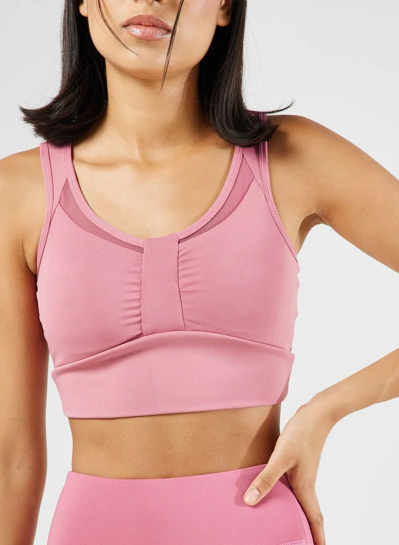 FRWD Racer Back Full Coverage Sports Bra & High Waisted Legging Set