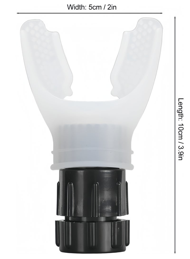 Lung capacity, lung function, bite mouth muscle respirator - Image 1