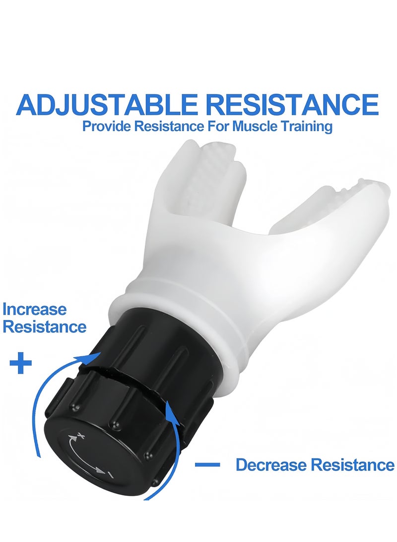 Lung capacity, lung function, bite mouth muscle respirator - Image 4