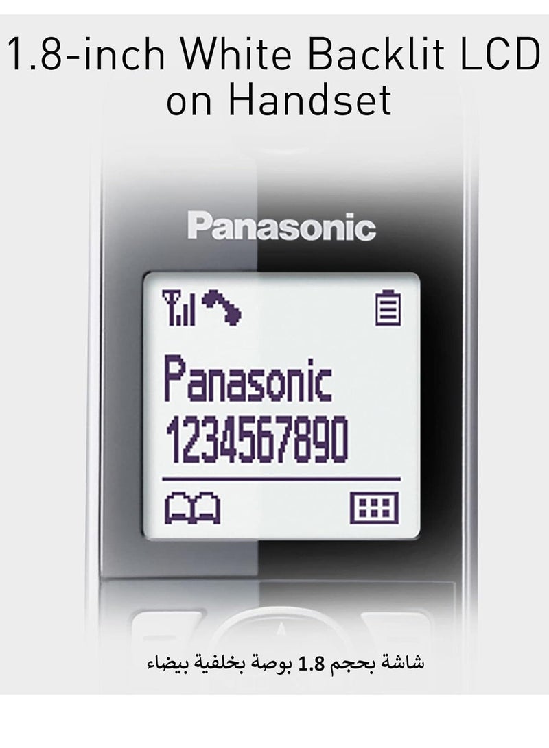 باناسونيك هاتف لاسلكي باناسونيك مع خاصية حظر المكالمات KX-TG6811 - Image 4