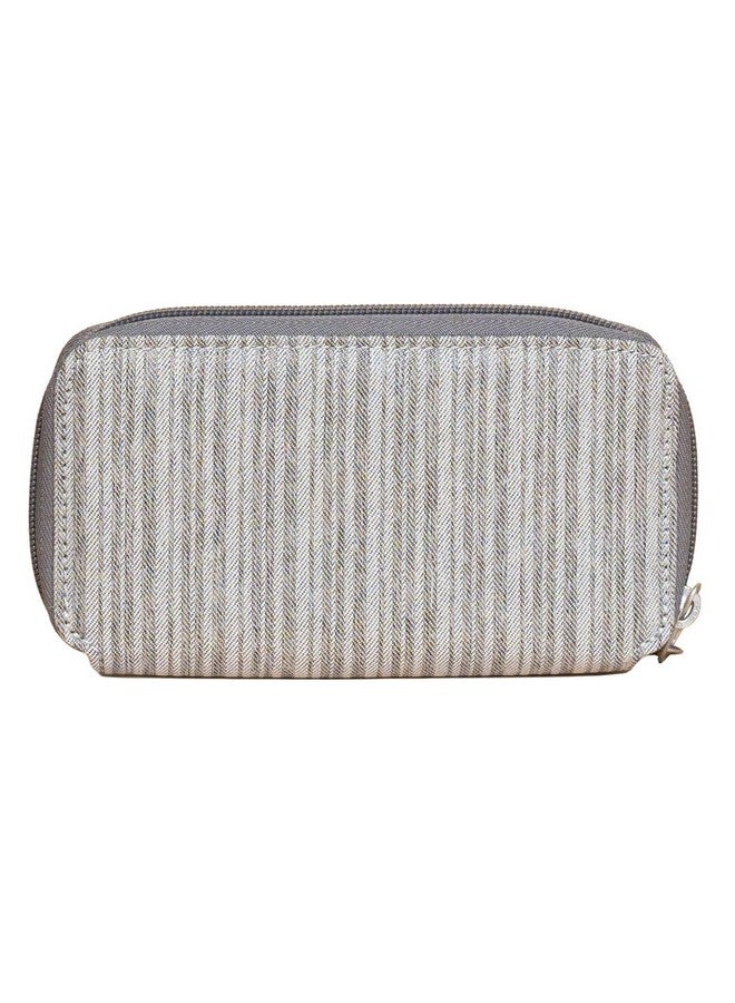 HAIKU Intrepid Wristlet, Clutch Wallet, Zip Around RFID-Blocking Credit Card and ID Holder, Hand Purse, Gray Poplar - Image 2