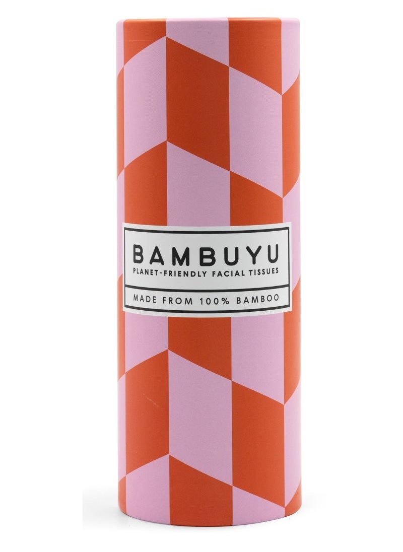 Bambuyu Bamboo 3 Ply Facial Tissues Tubes 50 Sheets Pack of 1  - Image 1