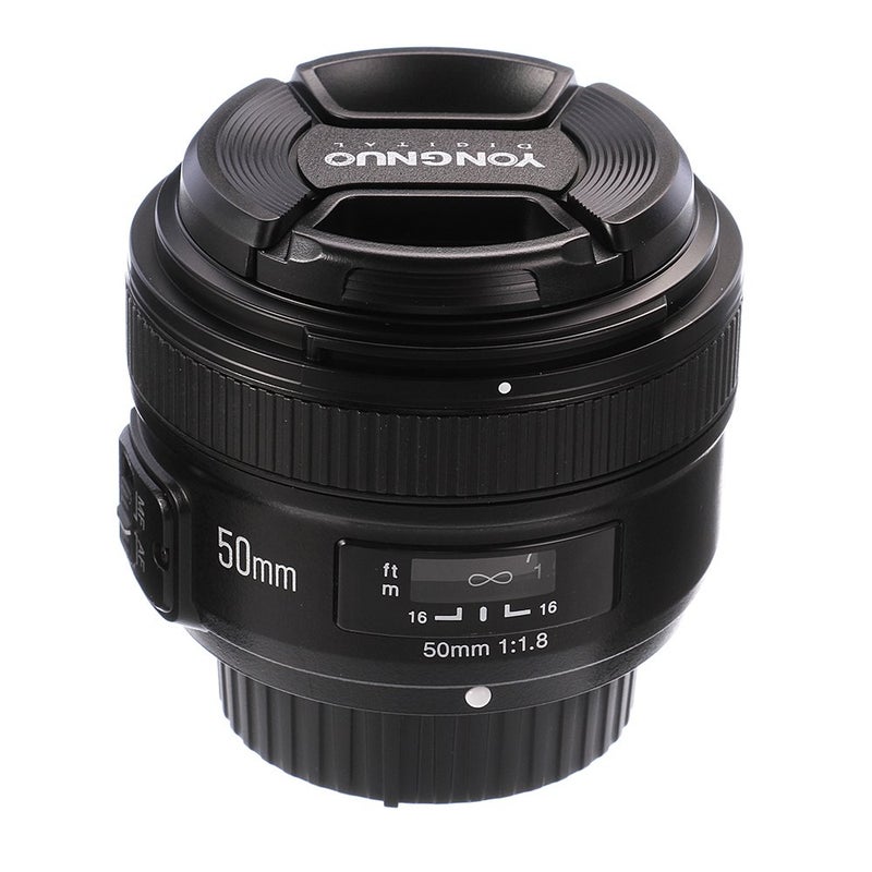 YONGNUO 50mm F1.8 for Nikon DSLR Cameras F-Mount Prime Lens- Fast Aperture Low-Light Portrait Lens with Auto Focus & Bokeh Control - Image 4