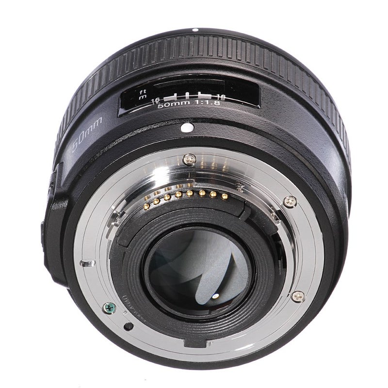 YONGNUO 50mm F1.8 for Nikon DSLR Cameras F-Mount Prime Lens- Fast Aperture Low-Light Portrait Lens with Auto Focus & Bokeh Control - Image 3