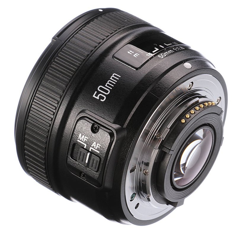 YONGNUO 50mm F1.8 for Nikon DSLR Cameras F-Mount Prime Lens- Fast Aperture Low-Light Portrait Lens with Auto Focus & Bokeh Control - Image 2