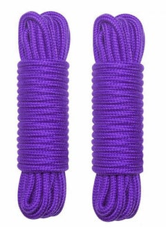 Excefore 2 Roll 10M Soft Cotton Rope, Natural Durable Long Cotton Rope for Crafts Wall Hangings Plant Hangers Knotting  - Image 1