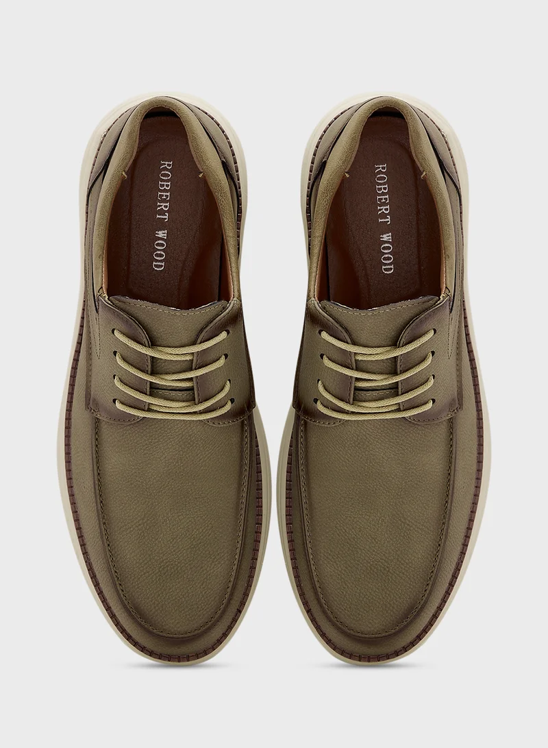 Robert Wood Lightweight Comfortline Casual Lace Ups