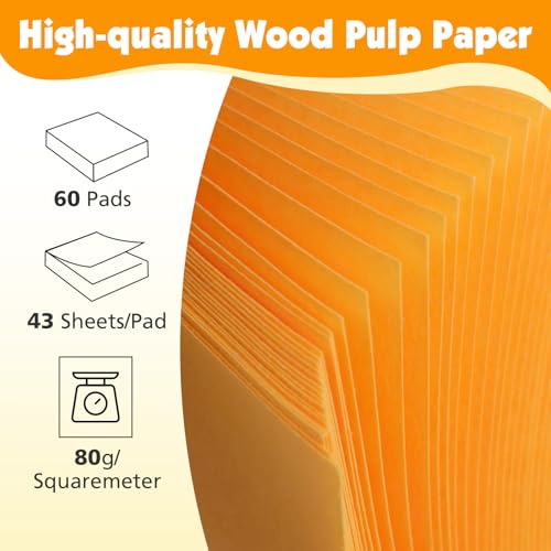 NEOACT (60 Pack) Sticky Notes 1.5x2 Inches, 12 Bright Colors Self-Stick Note Pads Premium Mini Sticky Notes, Bulk Sticky Notes Pads for School, Office, Home - Image 3