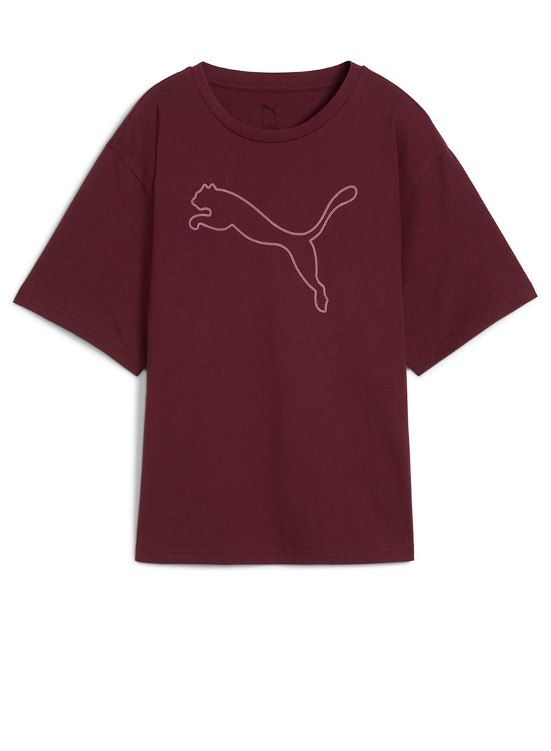 PUMA Her Relaxed Graphic T-Shirt - Image 1