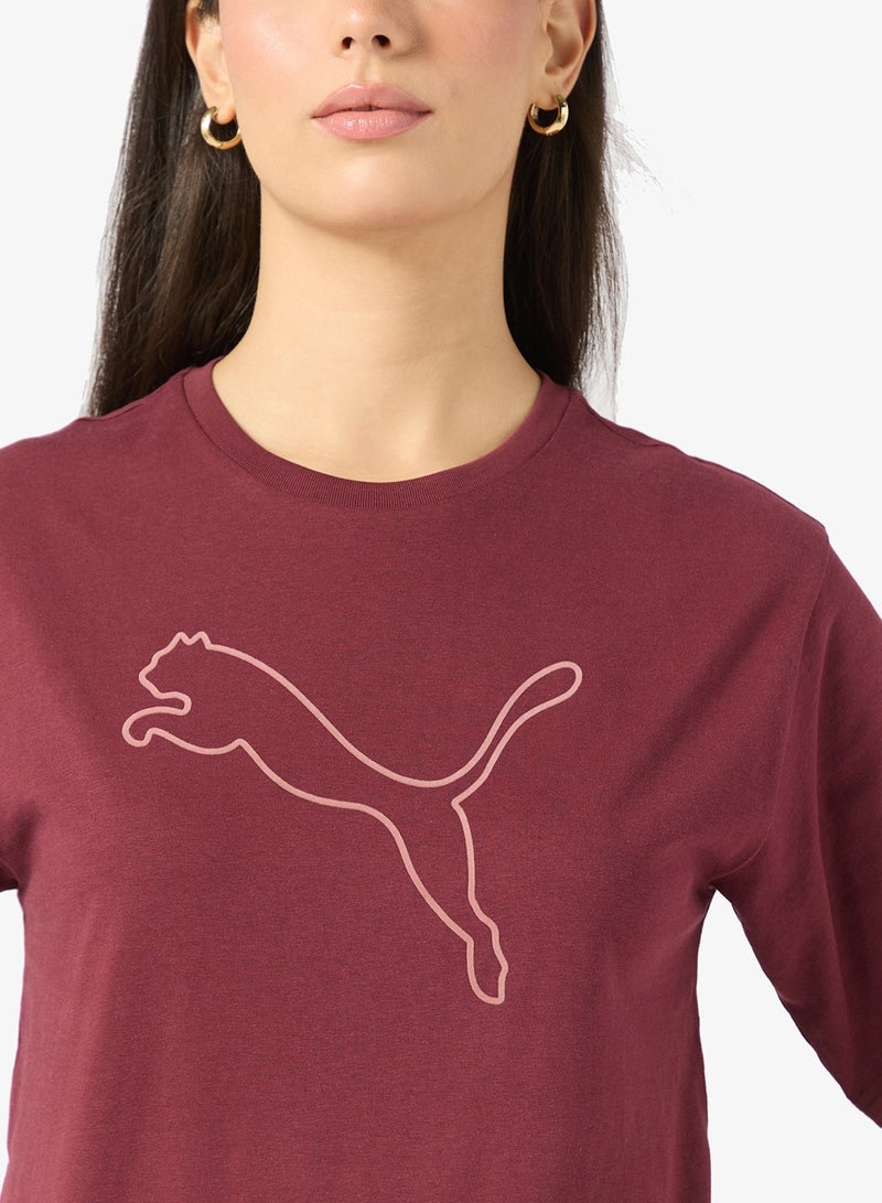 PUMA Her Relaxed Graphic T-Shirt - Image 3