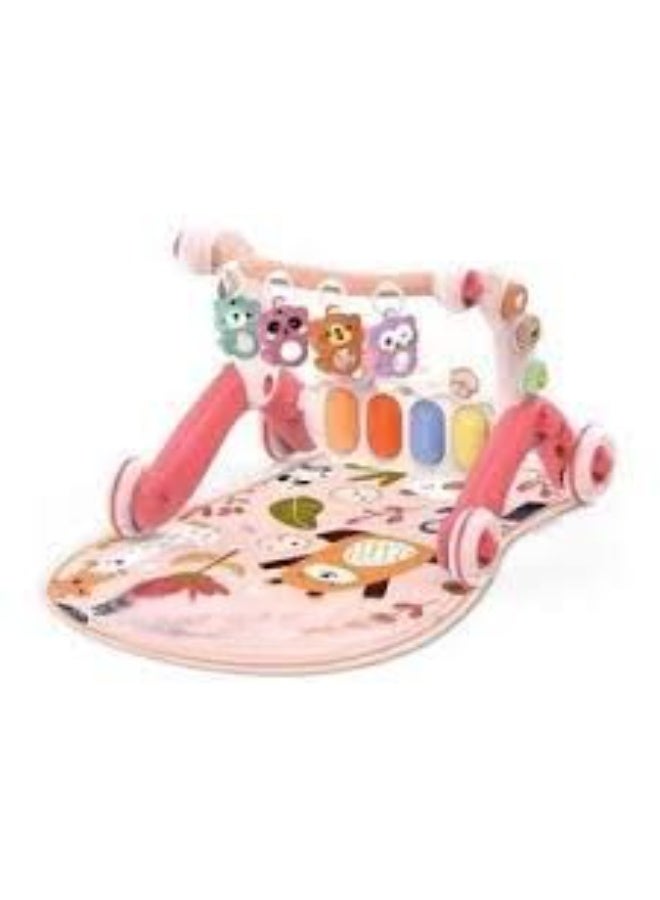 Baby Gym Play Mat Piano Cotton Mat Musical Light - Image 1