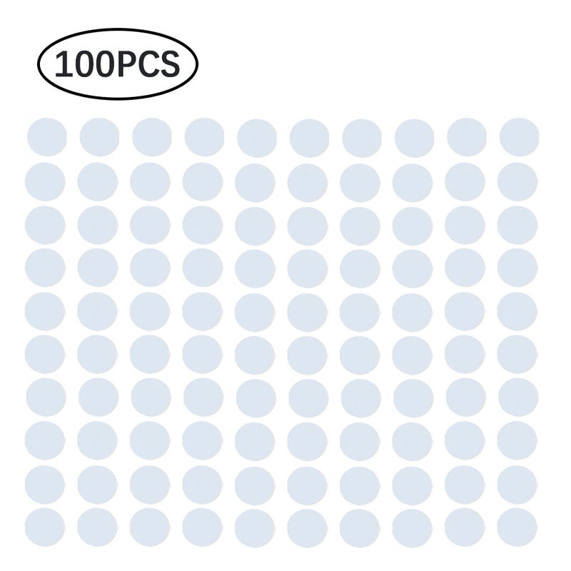 100PCS NFC 215 White Ntag215 Blank Cards NFC Round Coin Rewritable Cards for NFC Enabled Mobilephones Compatible With TagMo - Image 2