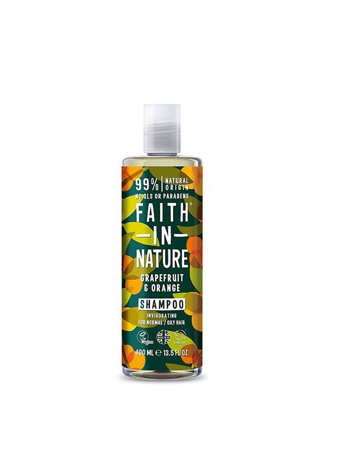 Faith in Nature Faith In Nature Shampoo Grapefruit & Orange 400 ml 