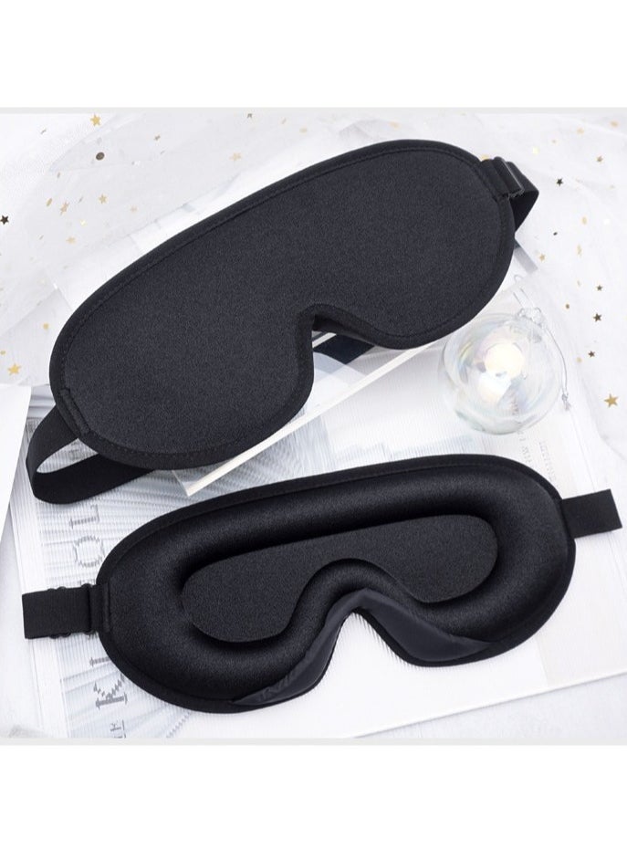 RedMapleTEK - Soft and Darkening 3D Eye Mask: The Perfect Sleep Anytime, Anywhere - Image 1