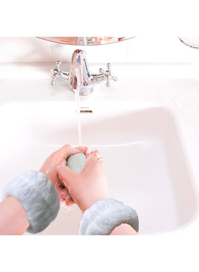 Generic - 2 Pairs Wrist Spa Washband Wrist Washband Microfiber Wrist Towels for Washing Face - Image 1
