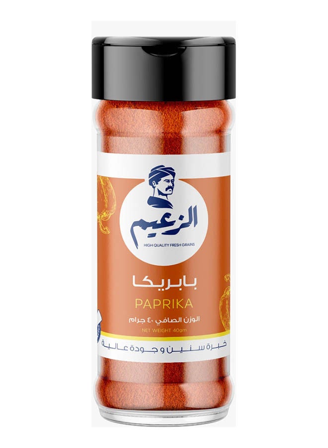 سعر ومواصفات الزعيم بابريكا 40 جم (ZF272893728EF85B1CDC7Z) على Noon EG