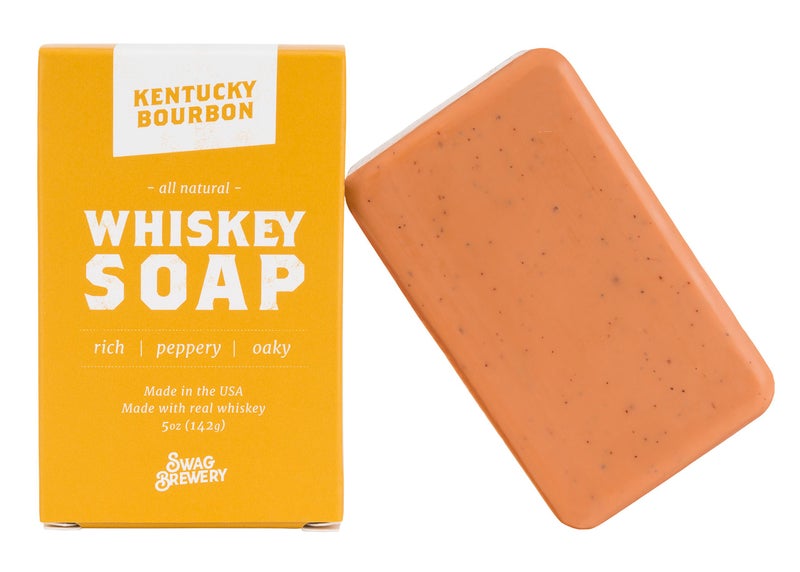 swag brewery Kentucky Bourbon WHISKEY SOAP | Great Mens Gift for Whiskey, Bourbon, and Scotch Lovers | All Natural + Made in USA | Cool Birthday Gift for men | Made with Real Alcohol | Good for Hand + Face + Body - Image 2