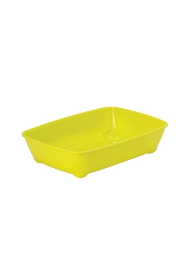 Moderna Arist-O-Tray-Cat Litter Tray Yellow - Image 1