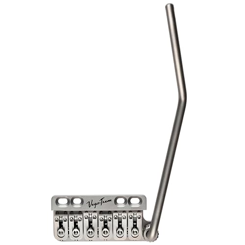 Vega Trem VegaTrem VT1 UltraTrem Standard 6Screw Stratocaster Guitar Tremolo Bridge For Strat No Mods Easy Installation Satin Right - Image 1