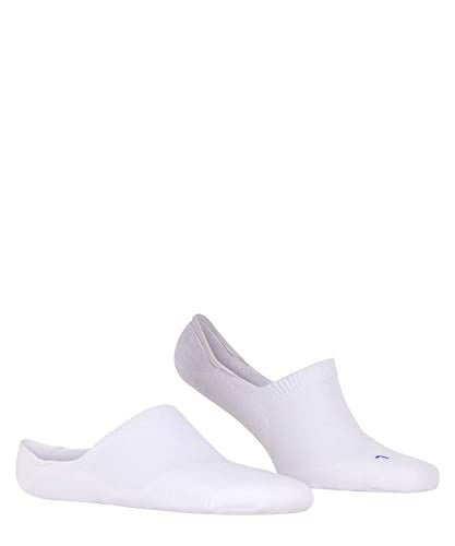 FALKE Unisex Cool Kick No Show Socks, Breathable, Cooling Effect, Polyester, Low Cut, Non Slip Heel Grip, Coolmax, White (White 2000), 6.5-8.5, 1 Pair - Image 3