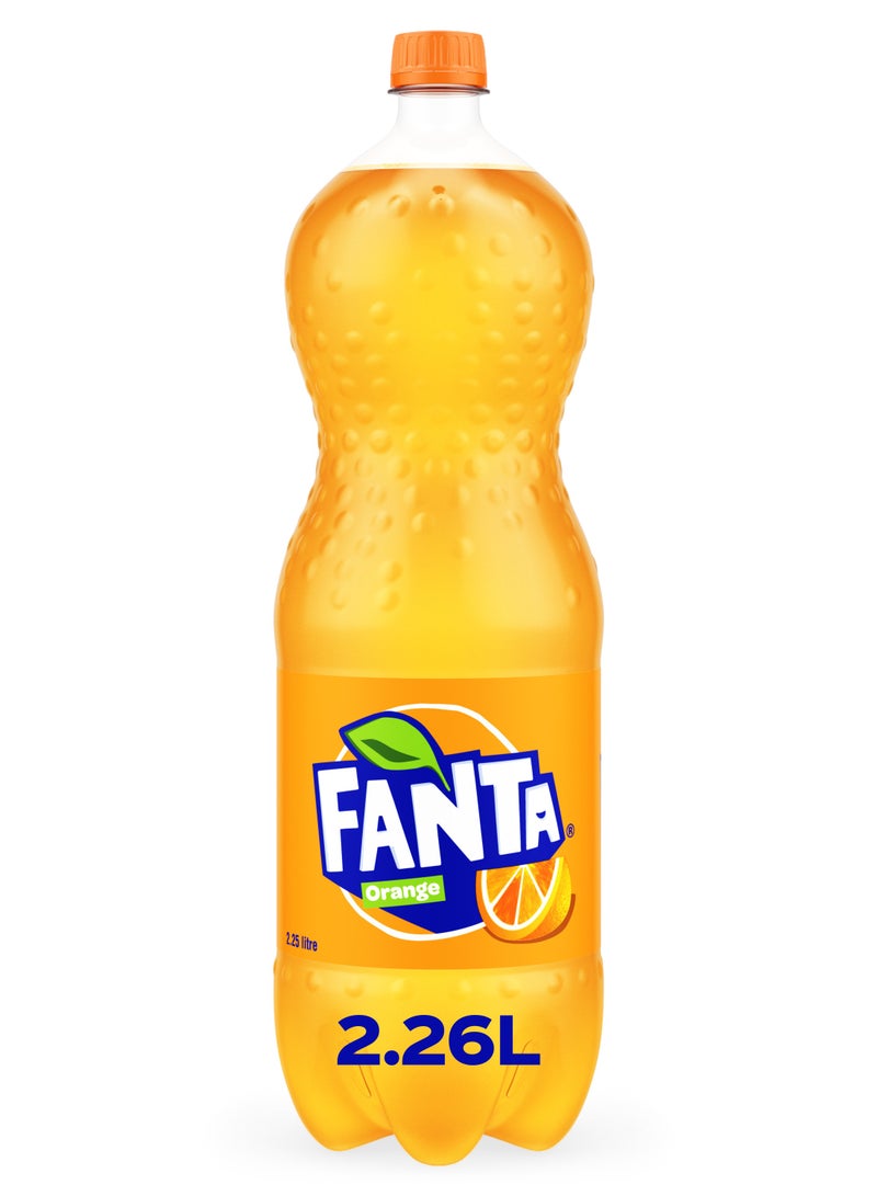 Fanta مشروب غازي برتقال في زجاجة بلاستيكية - Image 1