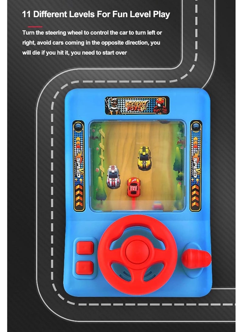 Toy Steering Wheel, Breakthrough Big Adventure Electric Sports Simulation Drive Toy Racing Game Machine, 11 Different Levels, Exciting Acceleration and Sound Effects - Image 2