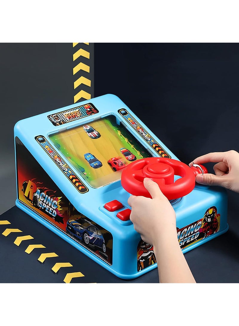Toy Steering Wheel, Breakthrough Big Adventure Electric Sports Simulation Drive Toy Racing Game Machine, 11 Different Levels, Exciting Acceleration and Sound Effects - Image 1