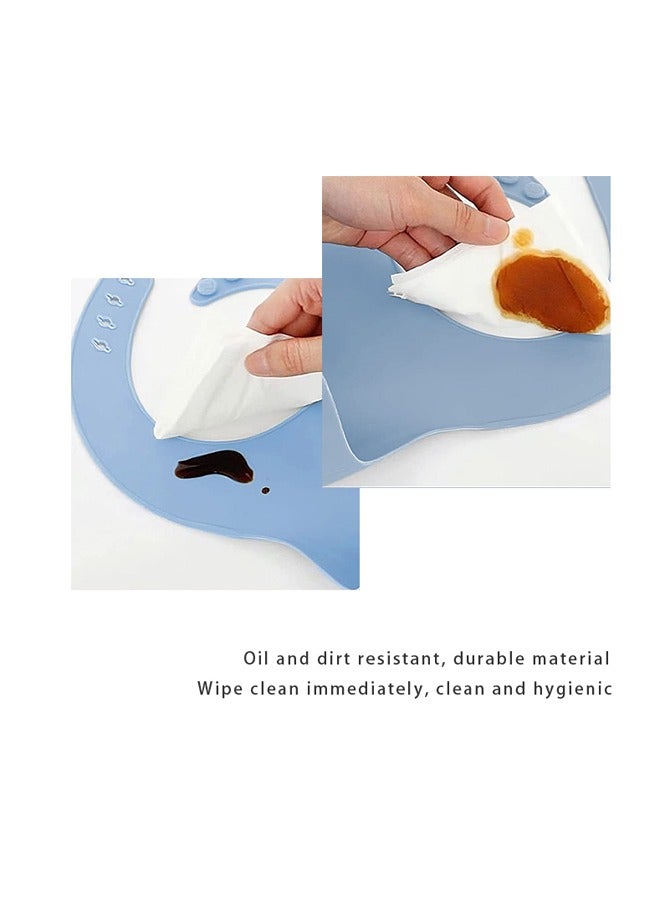 6-in-1 Premium Baby Feeding Set (6M+) | FDA & CPC Certified | BPA-Free Suction Bowl & Plate | Anti-Throw & Mess-Free | Dishwasher & Microwave Safe (Blue) - Image 5