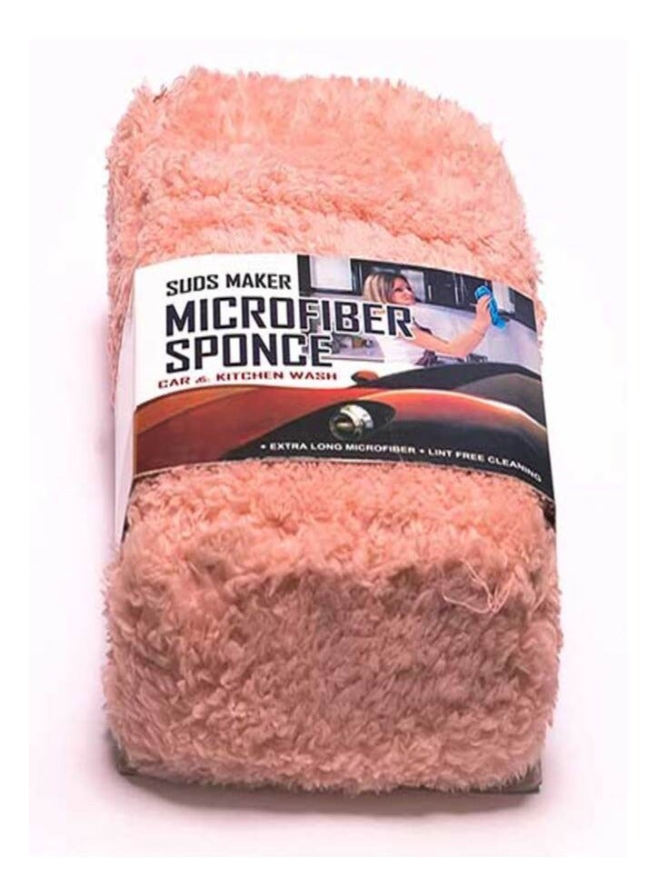 Multipurpose Car Sponge Car Cleaning Scratch Free Ultra Soft - Image 3