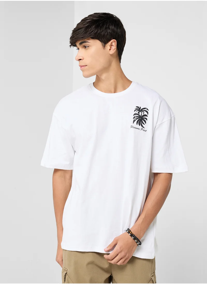 سفنتي فايف Oversized Short Sleeve T-Shirt