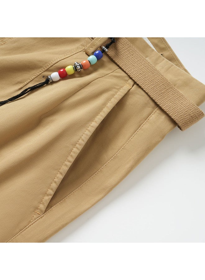 Fomoce men's Casual Pants Versatile Trousers New Trendy Workwear Straight-leg Pants - Image 4
