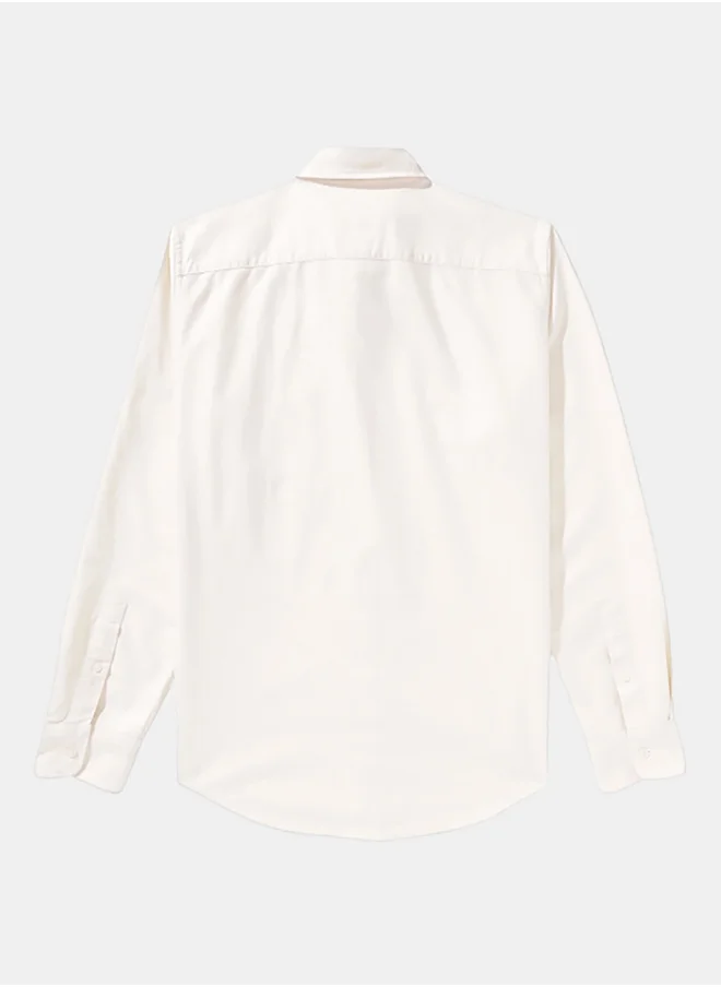 امريكان ايجل AE Everyday Striped Oxford Button-Up Shirt