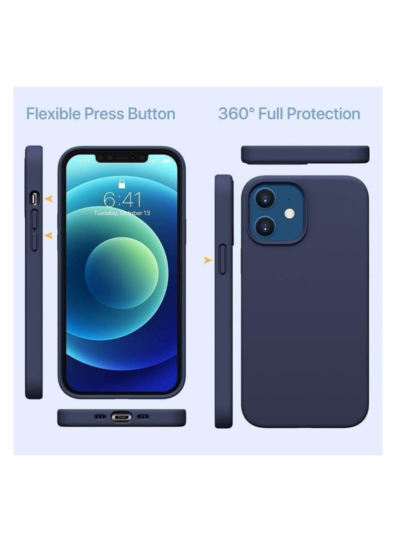 Protect PROTECT iPhone 12 Pro Max Phone Case, Biodegradable, Navy Blue, SIP12PMNB  - Image 2