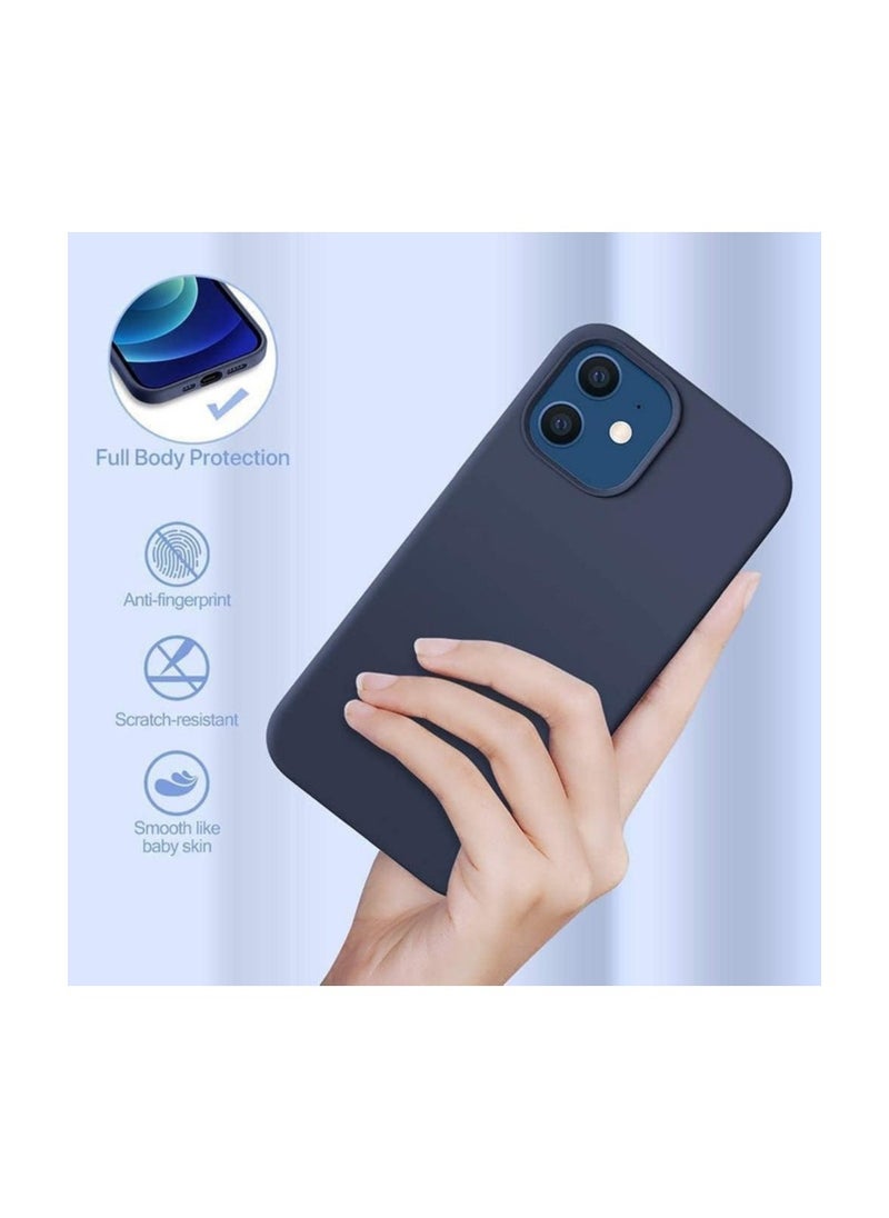 Protect PROTECT iPhone 12 Pro Max Phone Case, Biodegradable, Navy Blue, SIP12PMNB  - Image 3