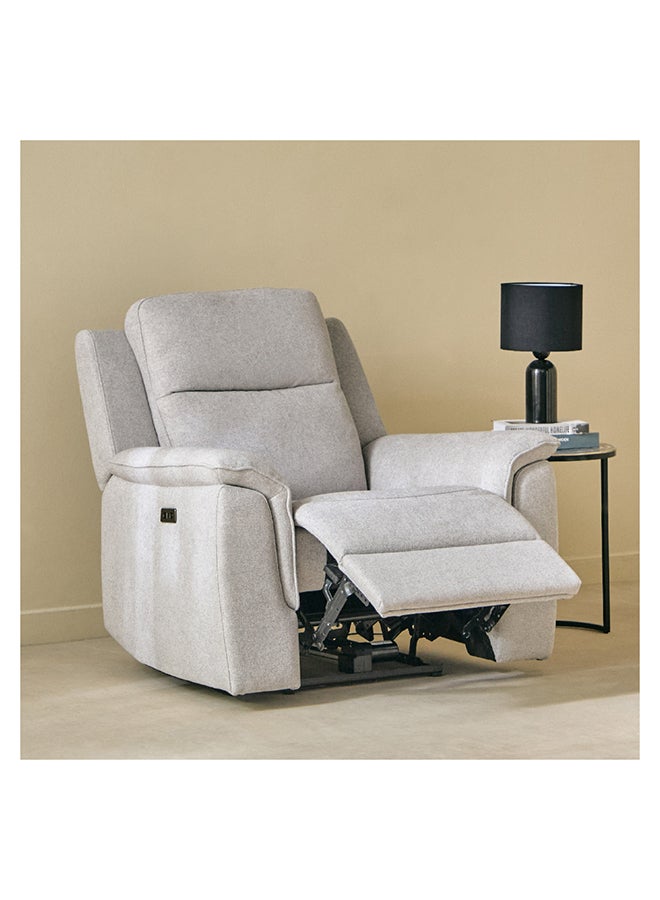 Home Box Brittany Power Fabric Armchair Recliner Sofa 97 x 102 x 103 cm - Image 2