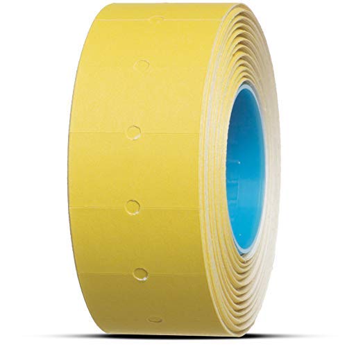 Labels for Us MX 5500 Labels - 8,000 Yellow Price Labels - 8 Rolls - Ink Roller Included - Image 4