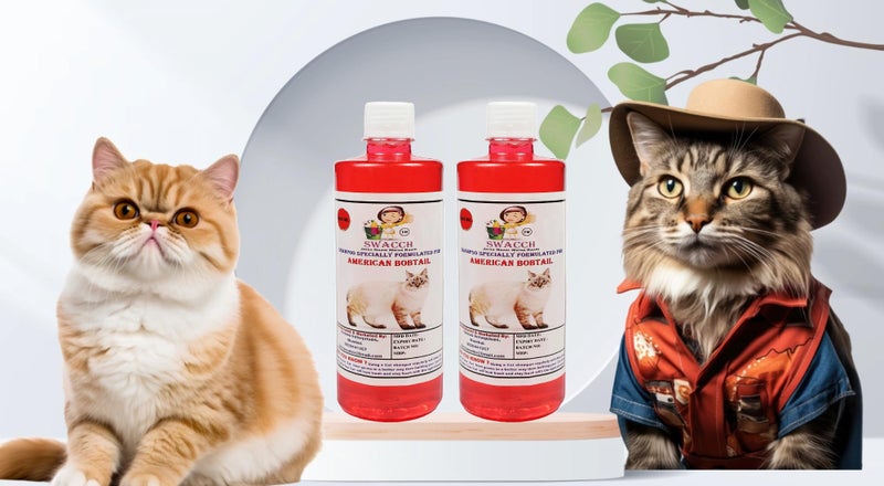 Swacch Shampoo Specially Formulated for American Bobtail (500ml) (Pack of 2) Jasmine - Image 2