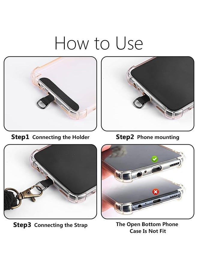 2 PCS Phone Wrist Strap Cell Phone Lanyard, Smartphone Wristlet Bracelet Keychain Anti Theft Phone Strap For Women Girls - Image 5