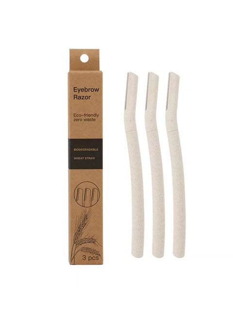 Eyebrow Razor For Women & Men Razor For Facial And Body Hair Eyebrow Trimmer (3 pcs)
