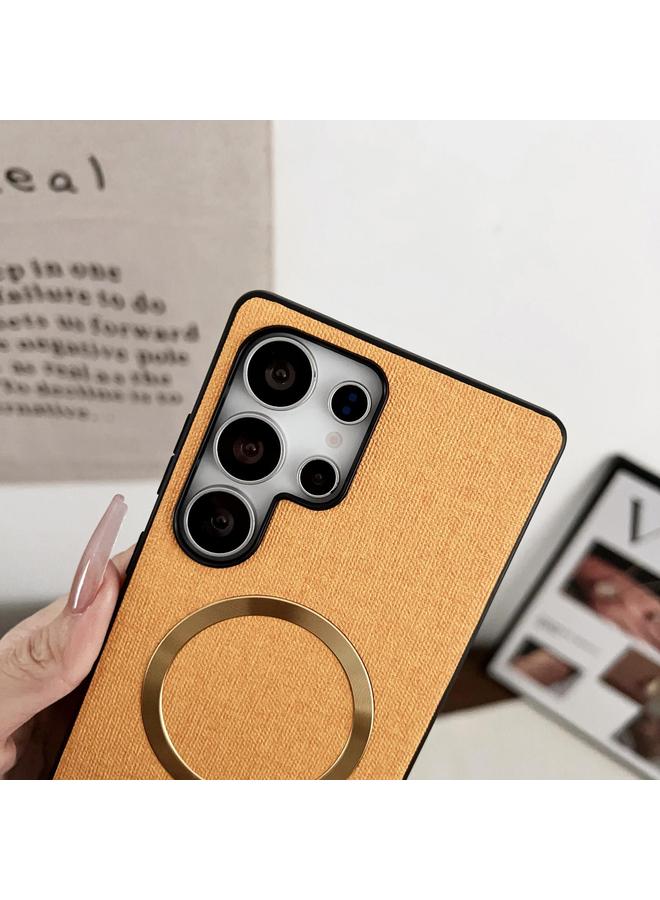 اس-توب جراب لهاتف Samsung Galaxy S25 Ultra 5G Magsafe بحلقة مغناطيسية من القماش - Image 4