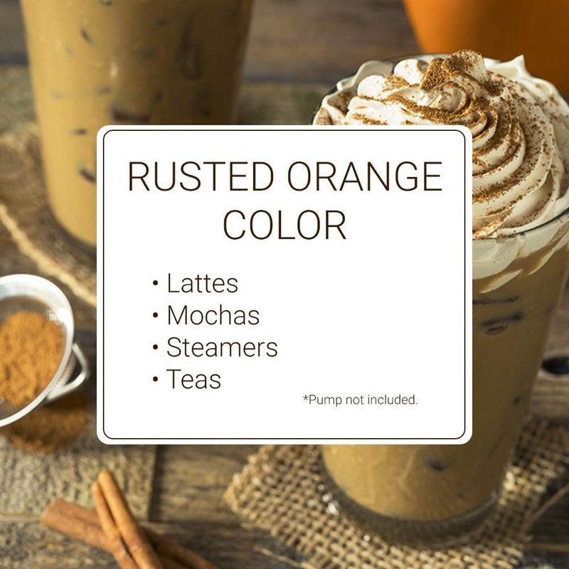 Monin Pumpkin Spice Syrup - 750 ml, Natural Flavors with Nutmeg and Cinnamon for Lattes, Mochas, and More - Image 4