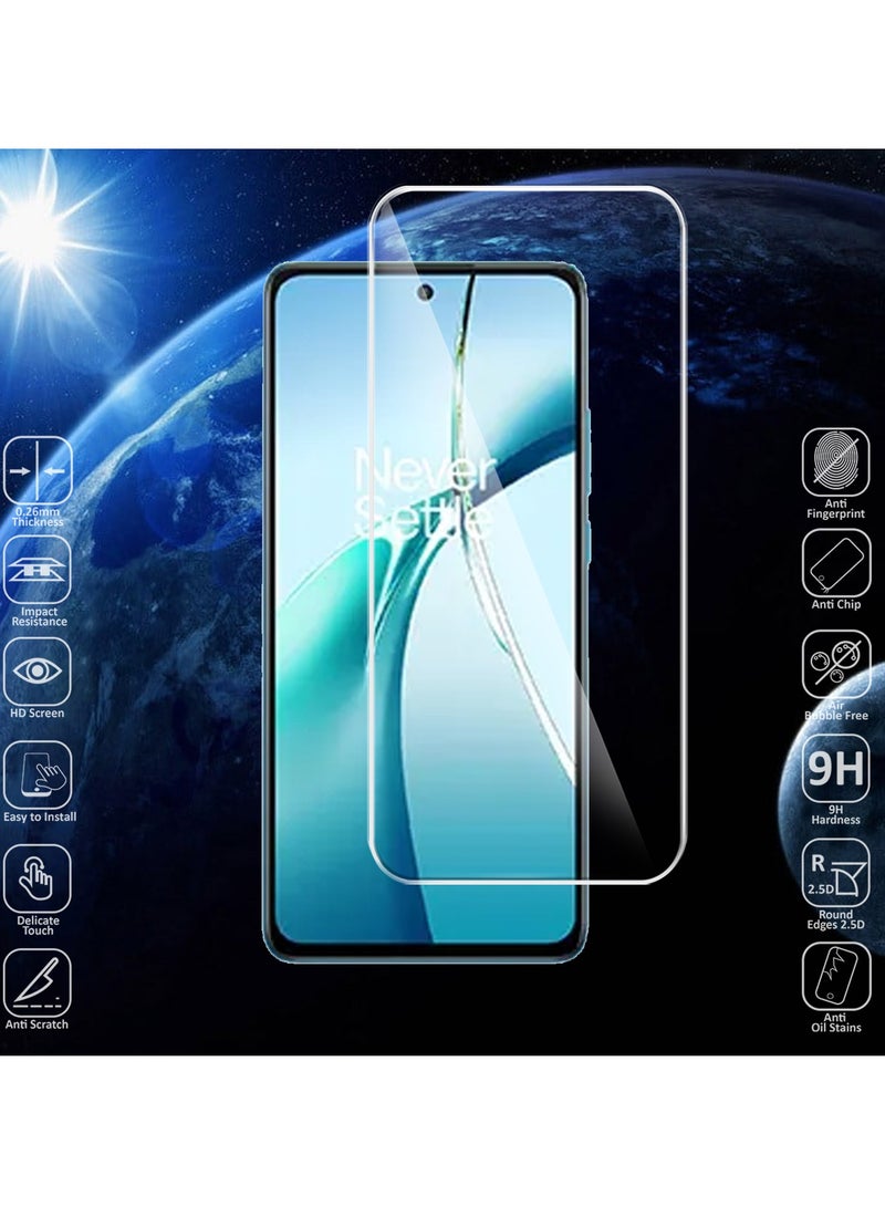Techie عبوة 2 من حاجز الشاشة الزجاجي المقسى عالي الوضوح لهاتف OnePlus Nord CE4 5G 2024 - مضاد للانعكاس ومضاد للفوارق 9H صلابة 0.33 مم حواف مستديرة تركيب سهل - Image 2
