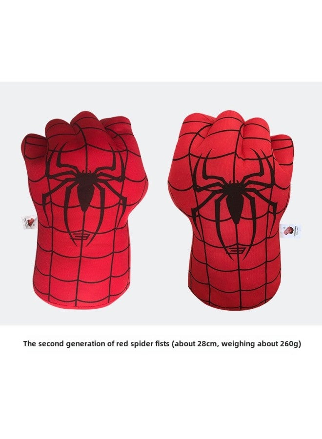 Union Spider King Giant Fist Plush Boxing Gloves Toy Dolls Direct Sale From Manufacturer-Color:Spider Knuckles II-Height:Purchase Individually  - Image 1