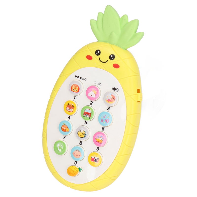 Baby Cell Phone Toy: Soft Silicone Teething Toy - Brightly Colored Musical Toy With Lullabies for Infant Sensory Development & Sleep Promotion - Image 2