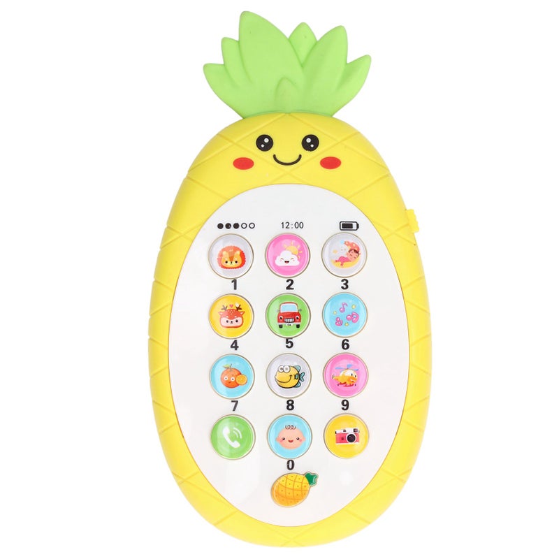 Baby Cell Phone Toy: Soft Silicone Teething Toy - Brightly Colored Musical Toy With Lullabies for Infant Sensory Development & Sleep Promotion - Image 4