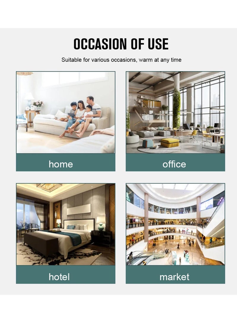 SYOSI Programmable Touchscreen Smart Floor Heating Thermostat - Living Room for Bedroom Dining Room for Temperature Control Equipment for Underfloor Heating (3A WiFi with Linkage) - Image 4